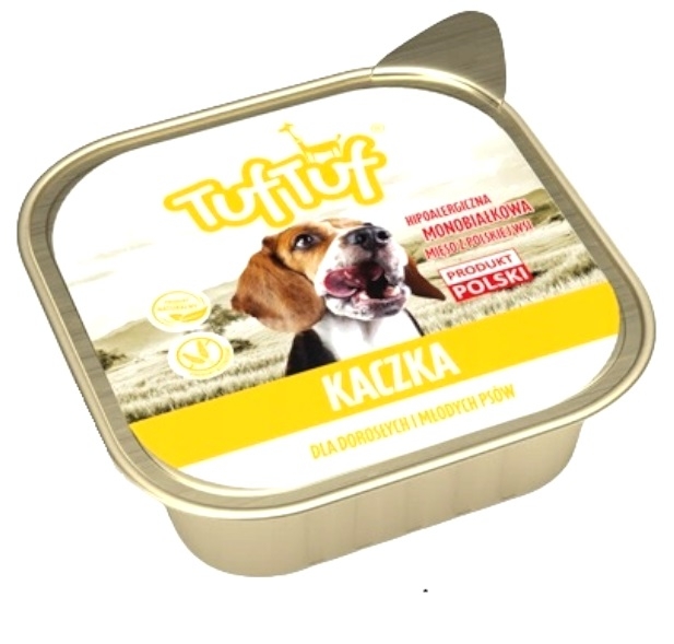 Karma Tuf Tuf  Pasztet z Kaczki dla psa 300g