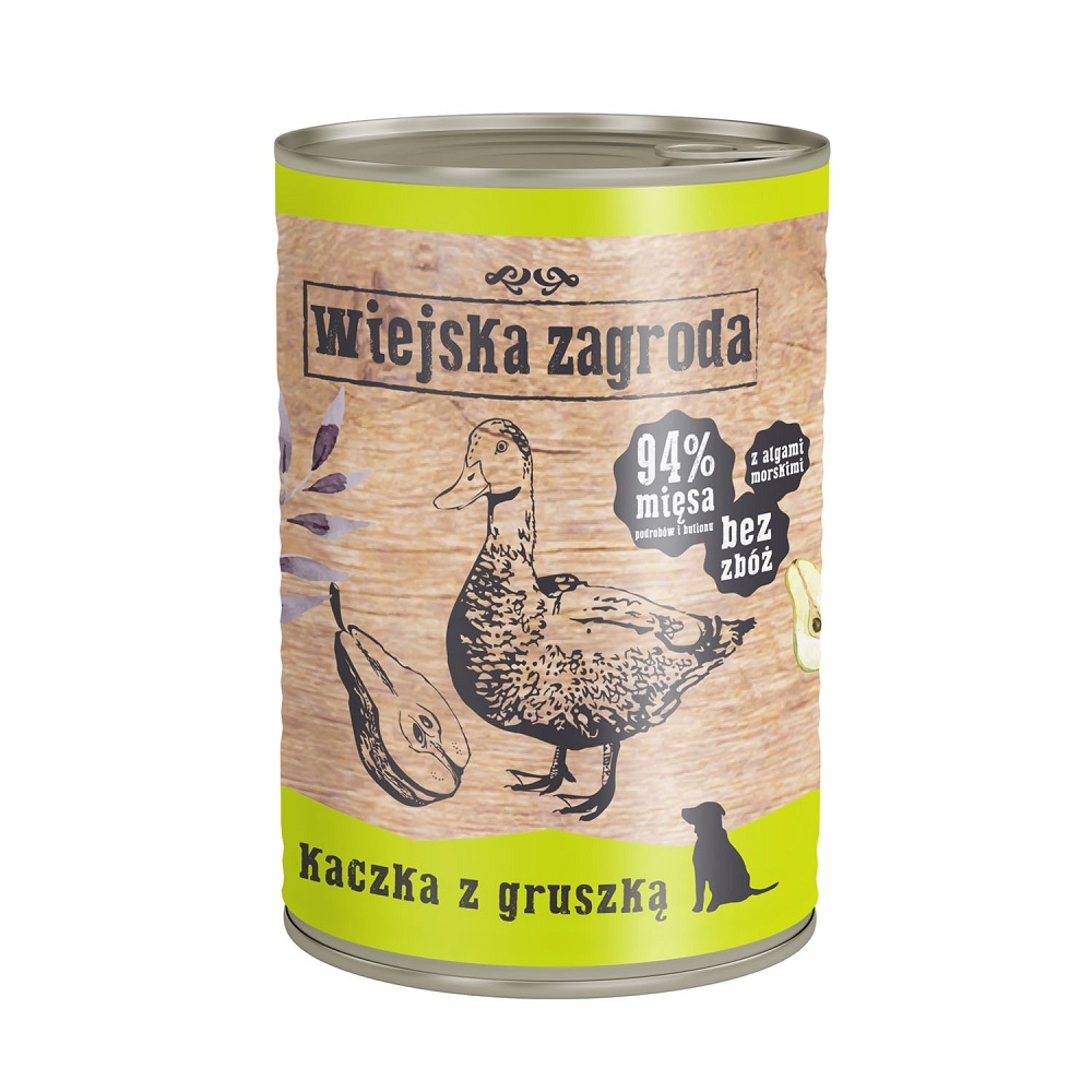 Wiejska Zagroda Kaczka z gruszką 400g
