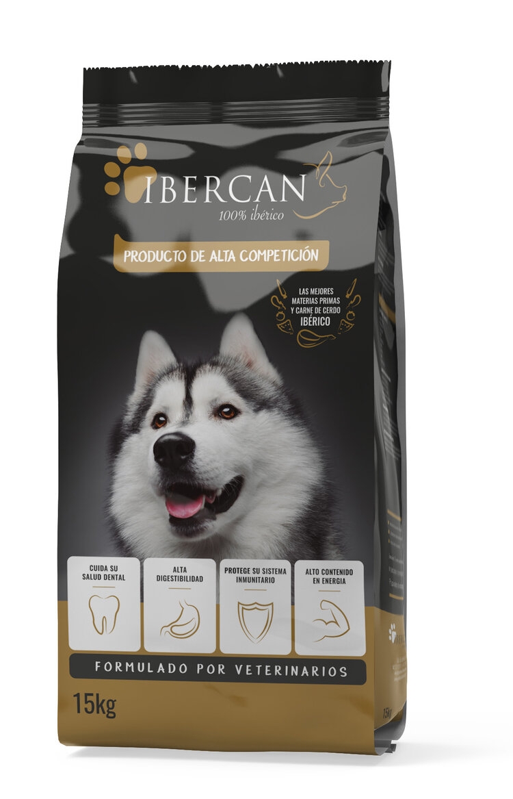 Karma dla psa IBERCAN dla psów dorosłych z wołowiną 15 kg