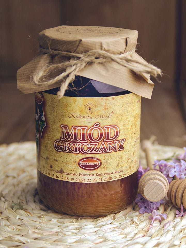 Miód gryczany - 1250 g