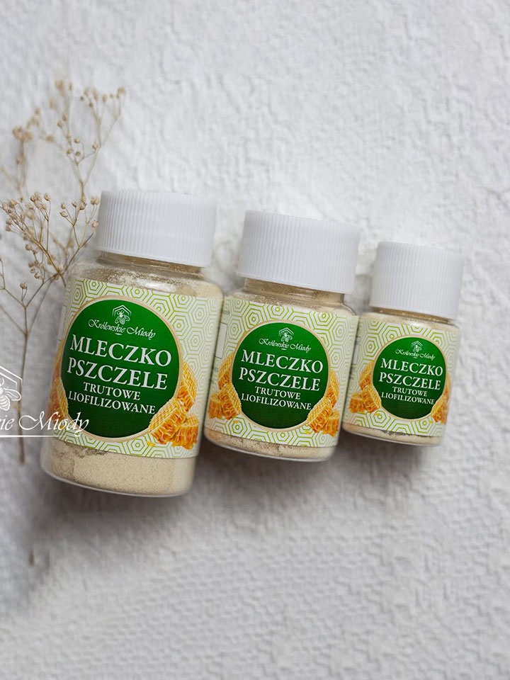 Mleczko czerwiu trutowego - liofilizowane - 10 g