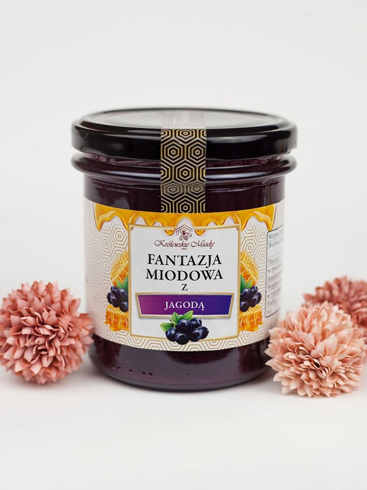 Fantazja miodowa Z JAGODĄ 400g