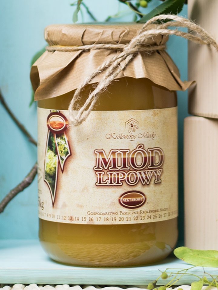 Miód lipowy - 1250 g