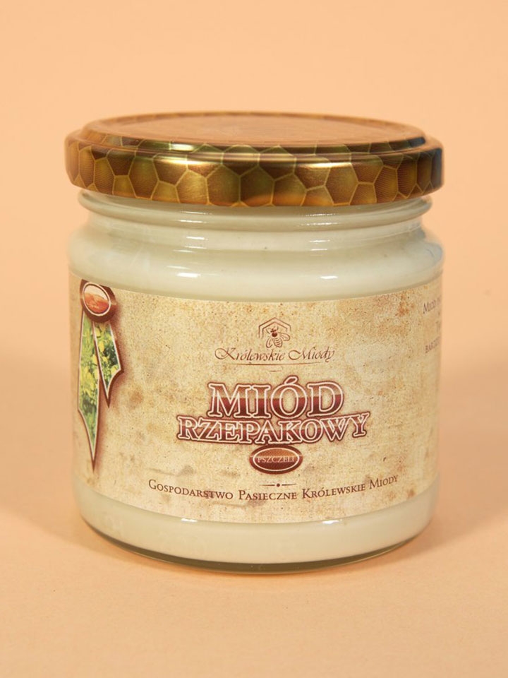 Miód rzepakowy - 250 g