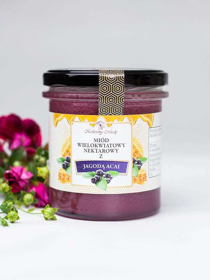 Fantazja miodowa z jagodami acai 400g