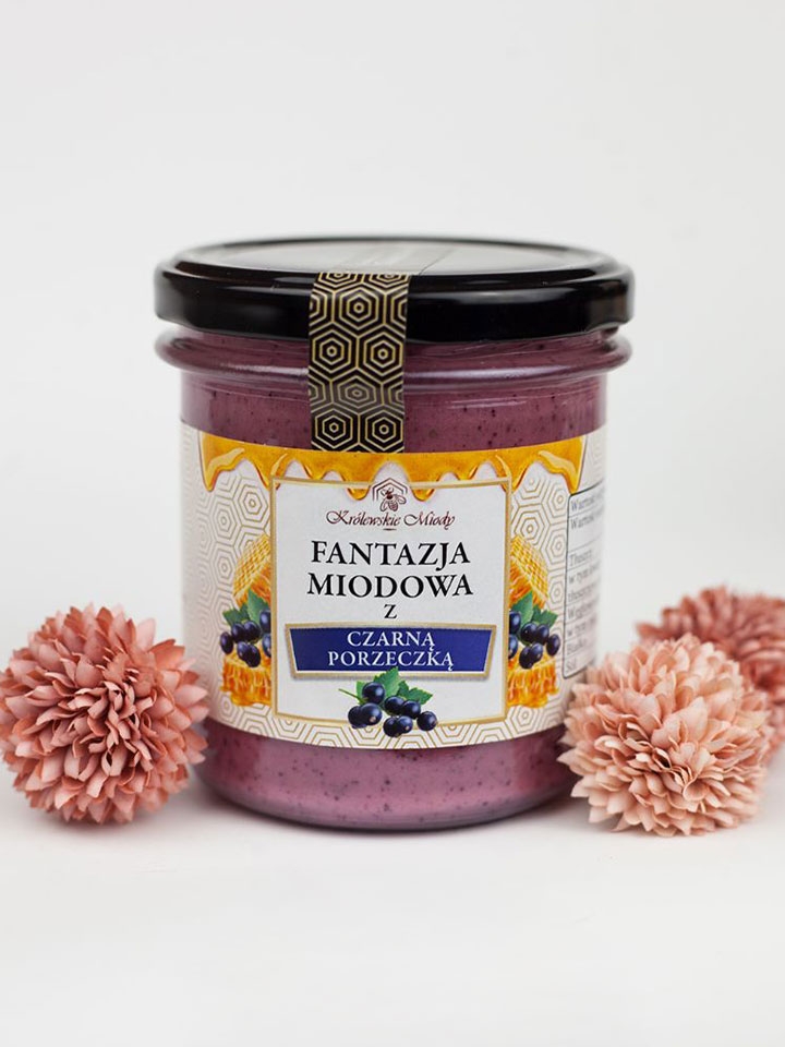 Fantazja miodowa Z CZARNĄ PORZECZKĄ 400g