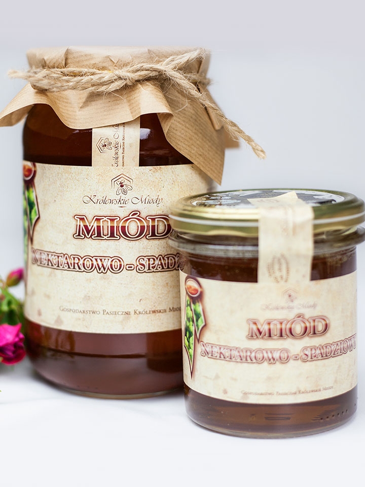 Miód Nektarowo - Spadziowy - 400 g