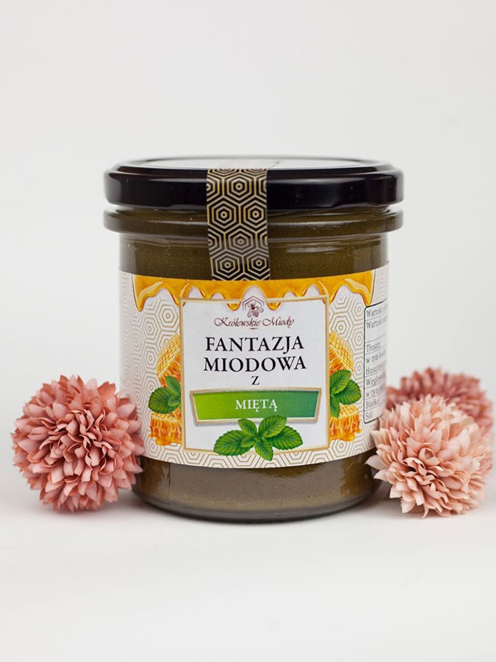 Fantazja miodowa z MIĘTĄ 400g