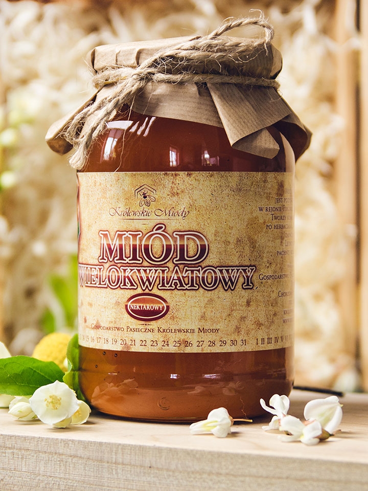 Miód wielokwiatowy leśny - 1250 g