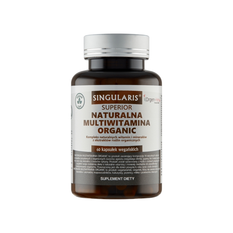 Witaminy Kompleks Naturalna Multiwitamina 60 kaps.