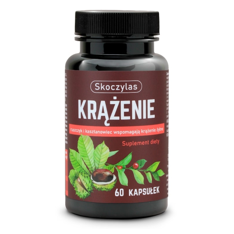 Skoczylas Krążenie - wsparcie dla Twoich nóg, 60 kapsułek