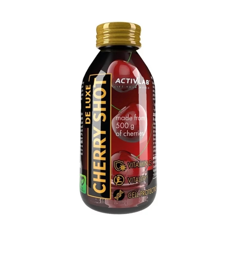 ActivLab Cherry Shot 80ml - Energetyczny Napój Wiśniowy dla Aktywnych