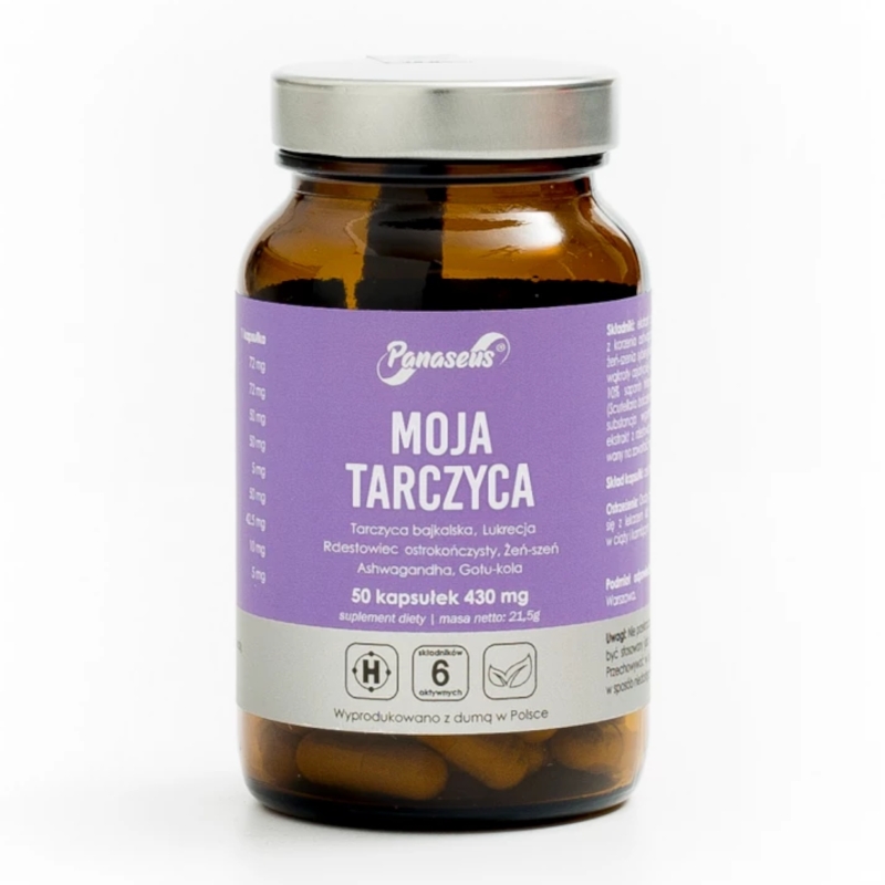 Zdrowa Tarczyca Panaseus Moja tarczyca 50 kaps
