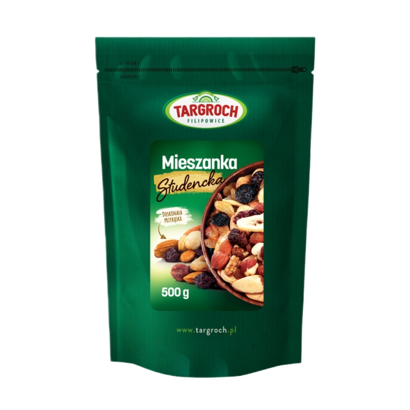 Targroch Mieszanka Studencka 500g - Naturalna Energia i Smak