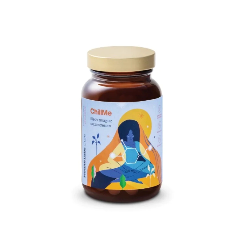 Health Labs Care ChillMe - Ukojenie dla Nerwów i Odporność na Stres - 60 Kapsułek