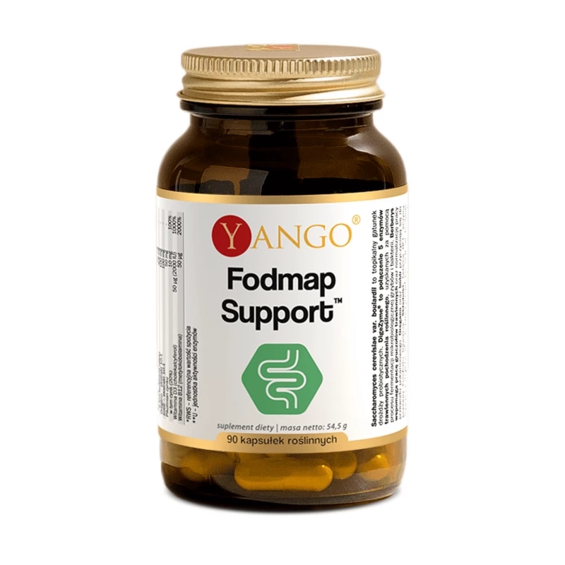 Yango Fodmap Support™ - Wsparcie Trawienia w Kapsułkach, 90 sztuk