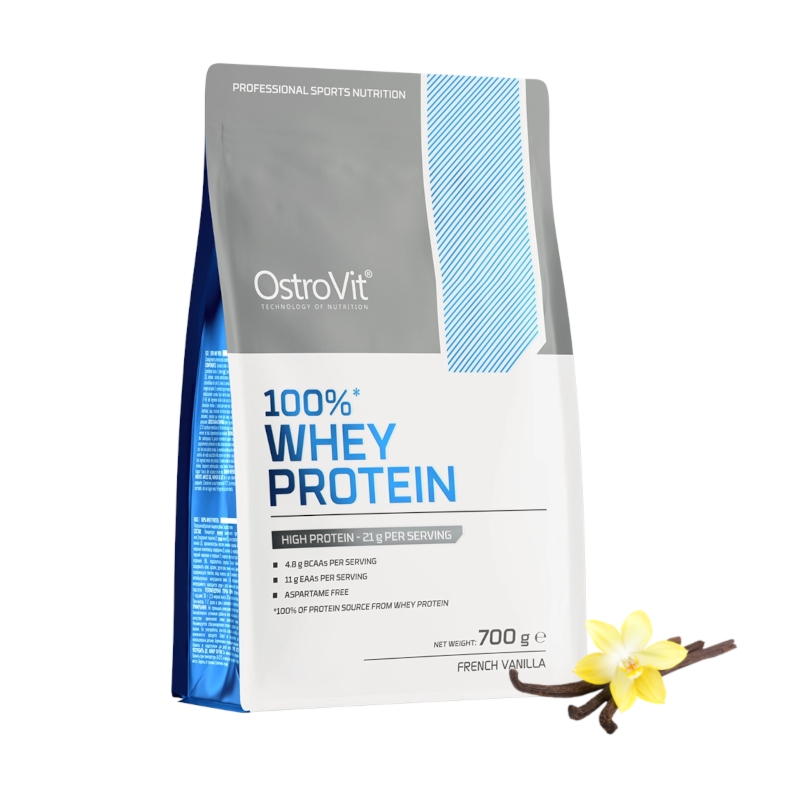 OstroVit 100% Whey Protein Wanilia 700g - Odżywka Białkowa Wysokiej Jakości