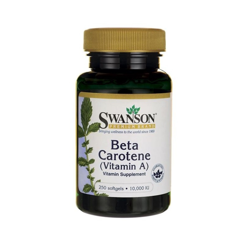 Beta Karoten Swanson 10000 IU - Witamina A dla zdrowego wzroku i skóry
