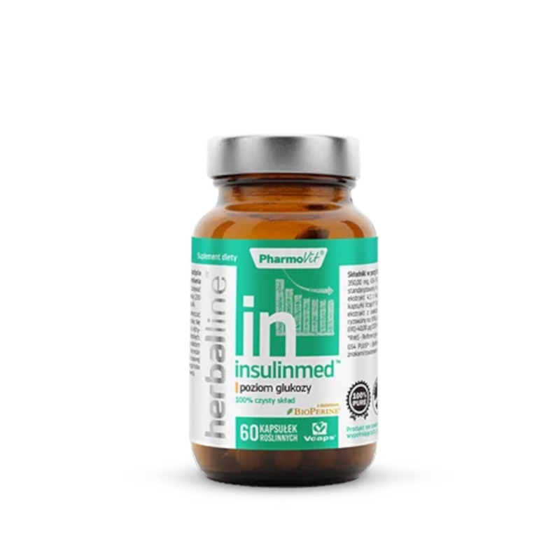 Pharmovit Insulinmed - Wsparcie Poziomu Glukozy, 60 Kapsułek
