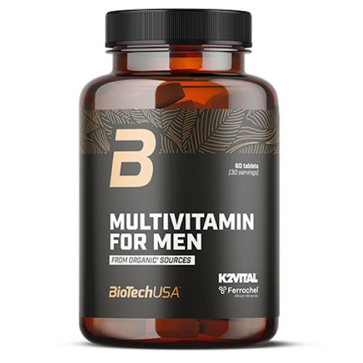 Multiwitaminy Multivitamin For Men Organic 60 tab.