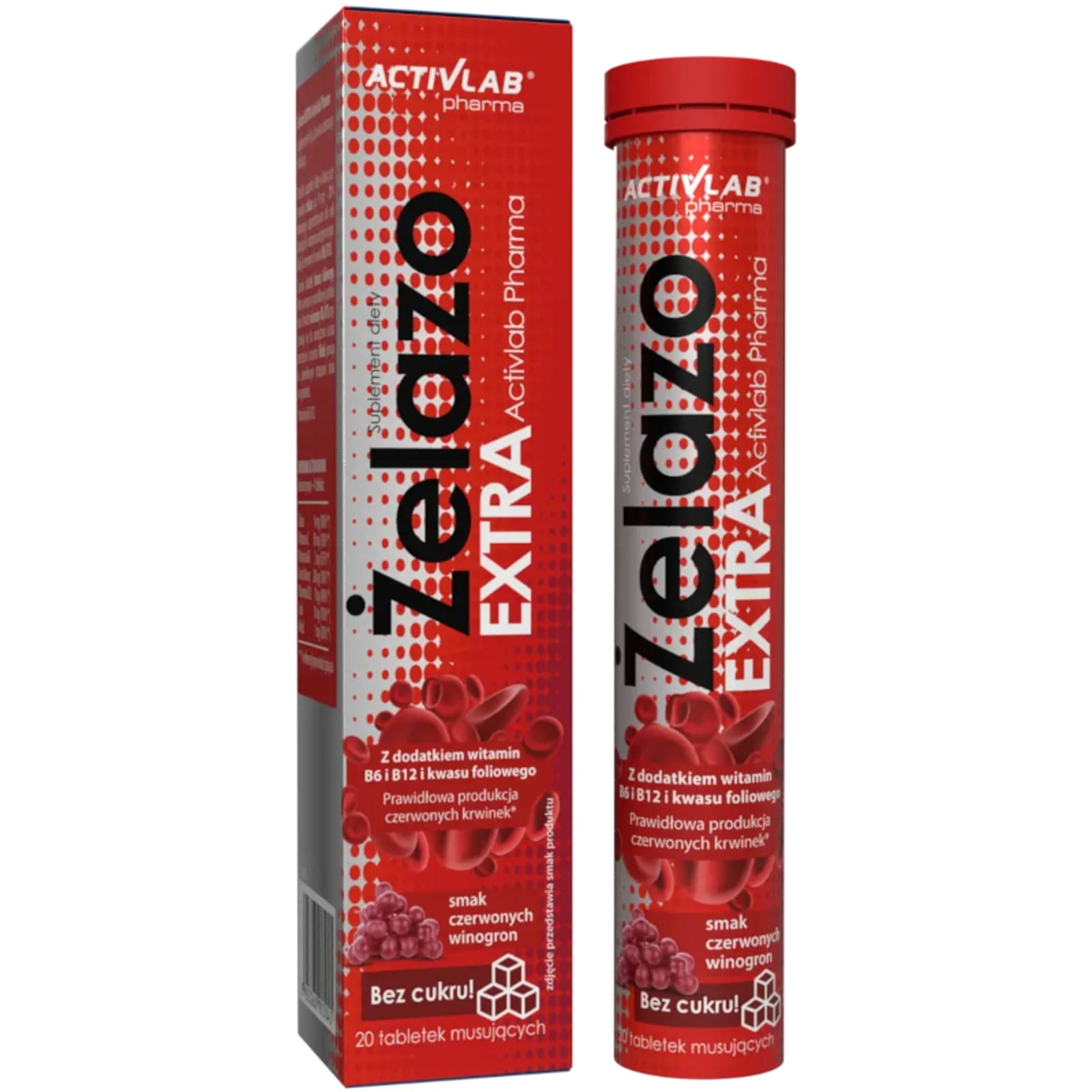 Serce i Układ Krążenia Kompleks Żelazo Extra 20 tab.