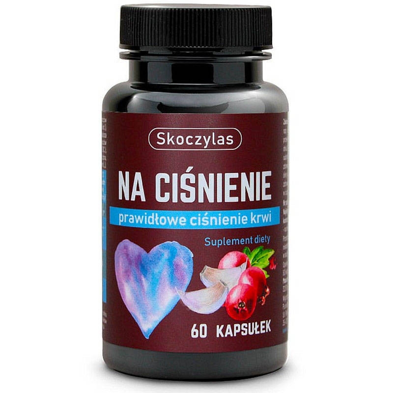 Skoczylas Na Ciśnienie – Wsparcie dla Krążenia i Ciśnienia Krwi, 60 Kapsułek