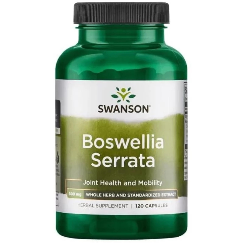 Swanson Boswellia Serrata 120 kapsułek - Wsparcie dla stawów