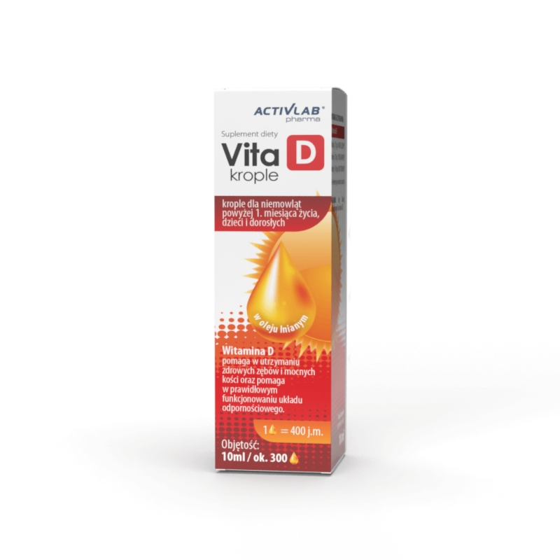 Vita D3 krople 10 ml