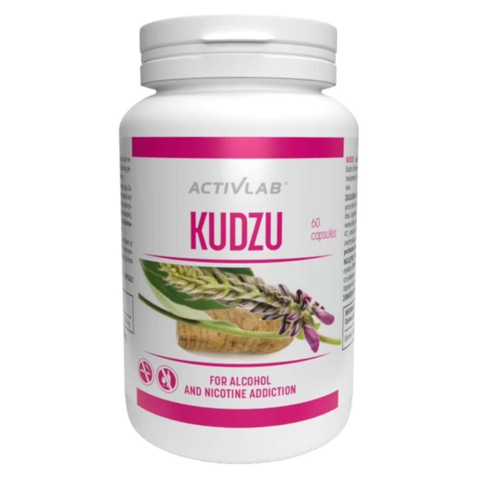 Activlab Pharma Kudzu Root - Korzeń Kudzu dla Wsparcia Organizmu, 60 kapsułek