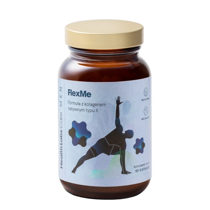 Health Labs Care Men FlexMe - Komfort Stawów w 60 Kapsułkach