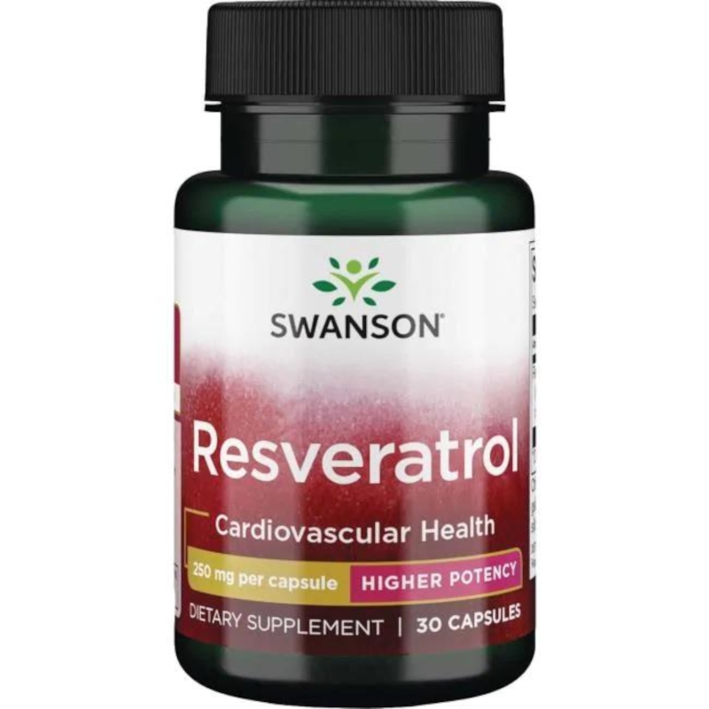 Resweratrol Swanson 250mg - 30 kapsułek