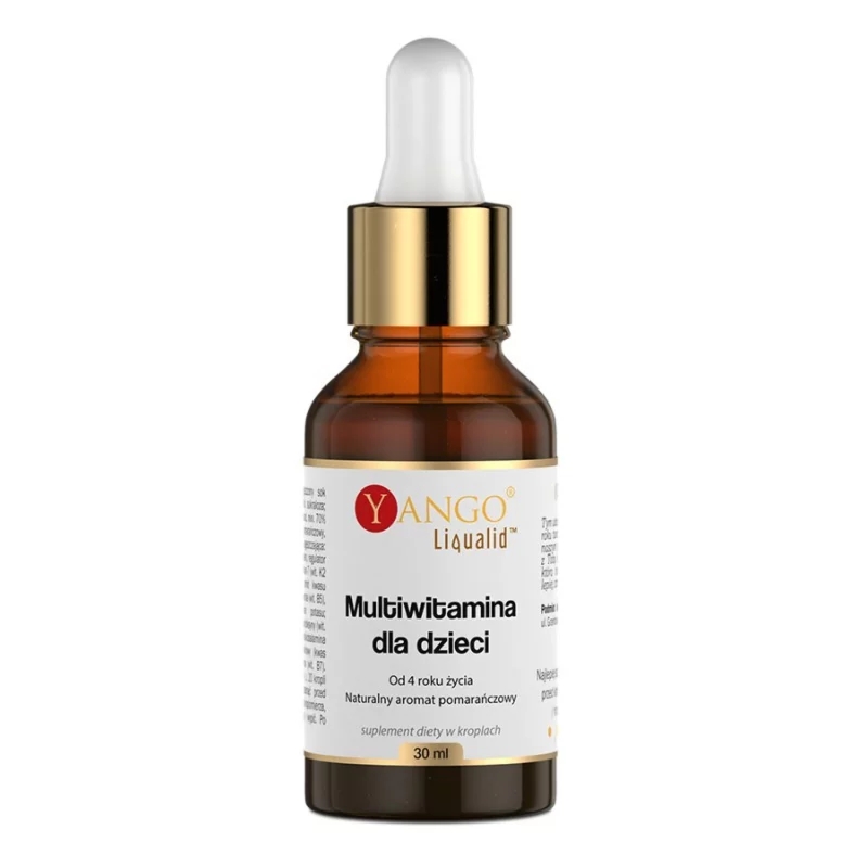Witaminy i Minerały dla Dzieci  Multiwitamina dla dzieci 30 ml