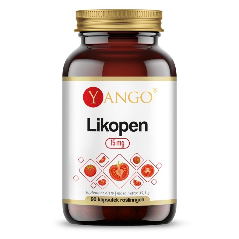Yango Likopen 15 mg – naturalny antyoksydant z pomidorów, 90 kapsułek