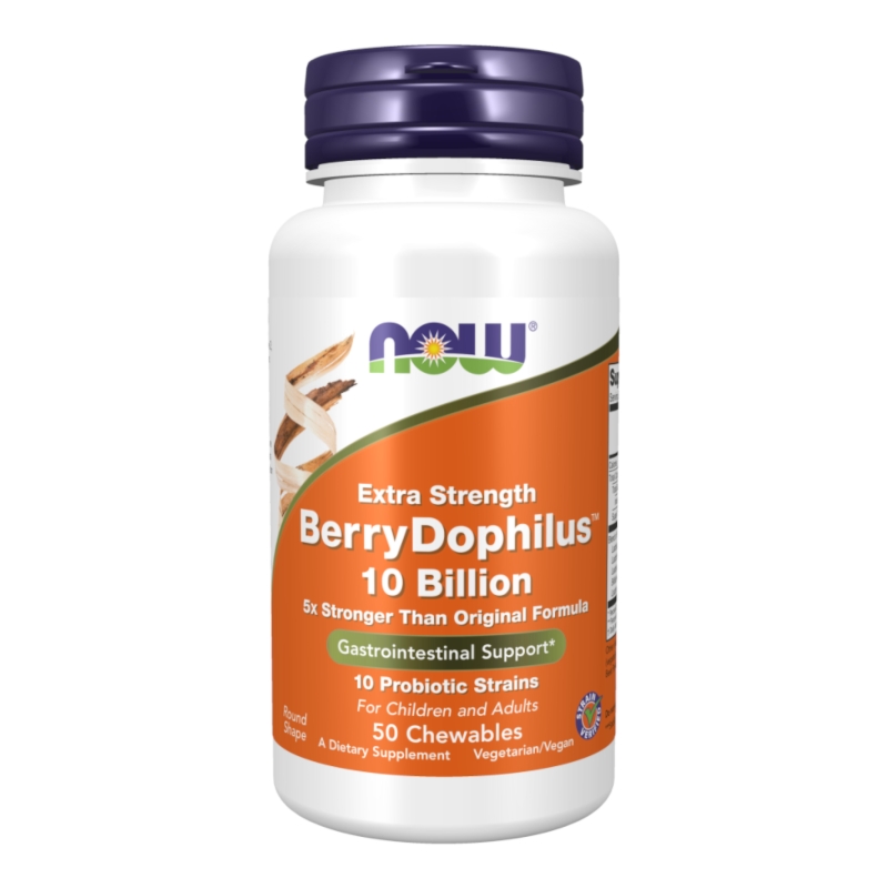 BerryDophilus 10 Bilion Probiotyk dla dzieci 50 tabletek do żucia