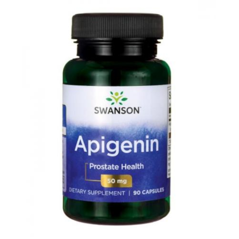 Swanson Apigenin 50mg - Naturalne Wsparcie dla Zdrowia i Prostaty (90 kapsułek)