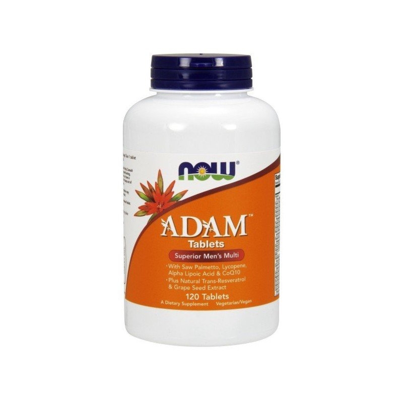 Now Foods Adam Multiwitamina dla Mężczyzn - 120 Tabletek