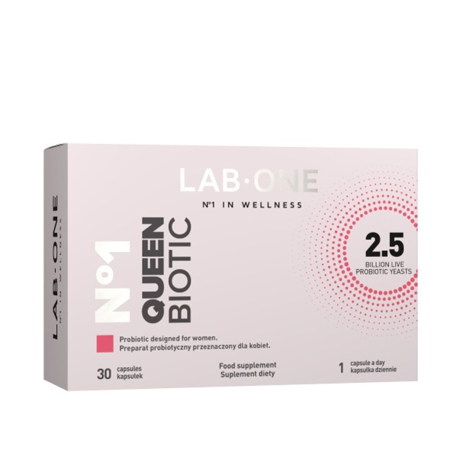 Probiotyki Lab One N°1 Queen Biotic 30 kaps.