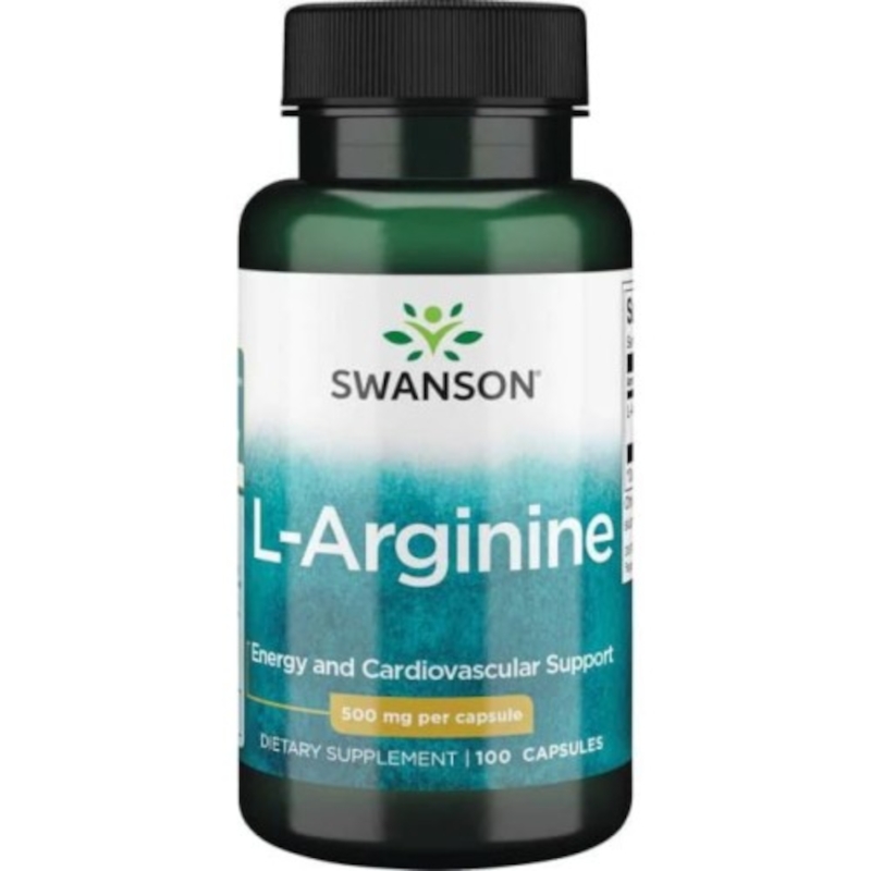 Swanson L-Arginina 500mg - 100 kapsułek