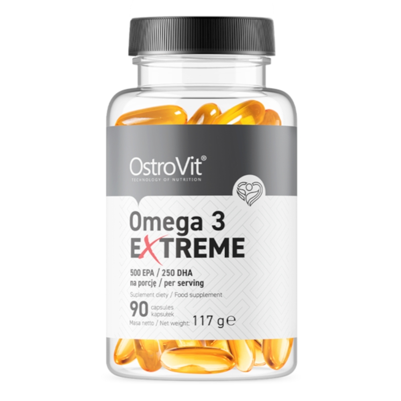 OstroVit Omega 3 Extreme 90 kapsułek – Wsparcie dla zdrowia