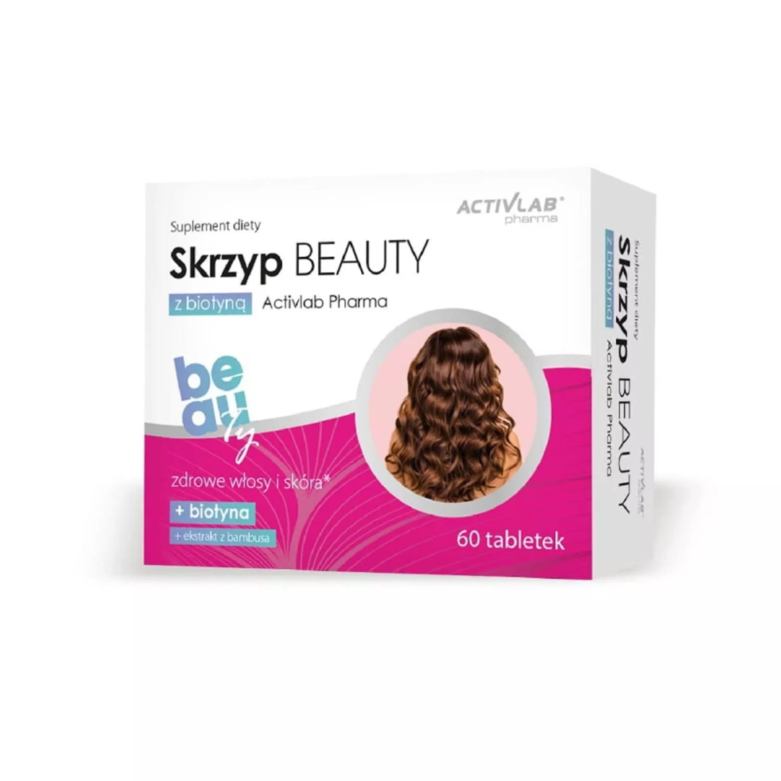 ActivLab Skrzyp Beauty z biotyną – wsparcie dla włosów, skóry i paznokci (60 tabletek)