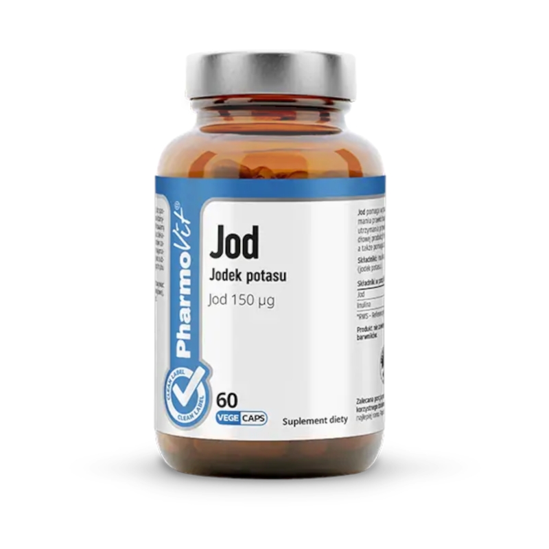 Jodek potasu 150 µg bezglutenowy 60 szt.