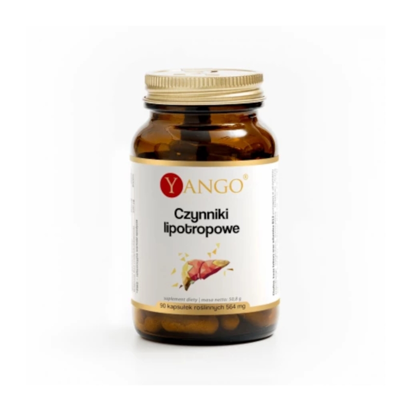 Yango Czynniki Lipotropowe - Wsparcie Metabolizmu Wątroby (90 kapsułek)