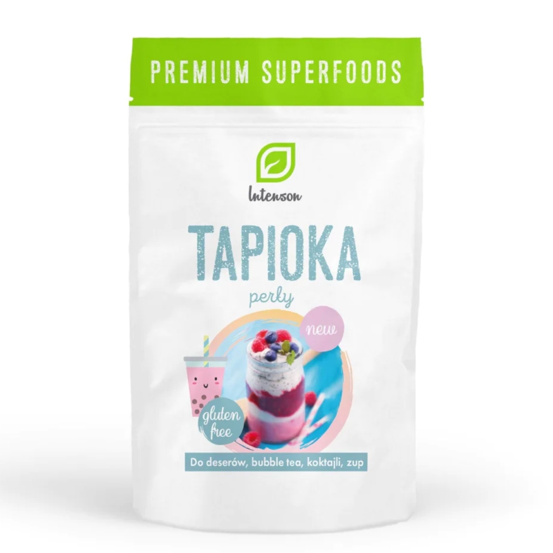 Intenson Tapioka Kulki 150g - Bezglutenowy Składnik Kuchni