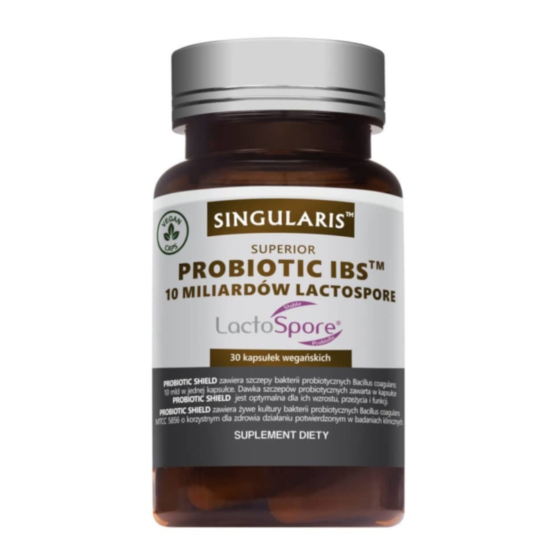 Trawienie Singularis Probiotic IBS 10mld Lactospore 30kaps