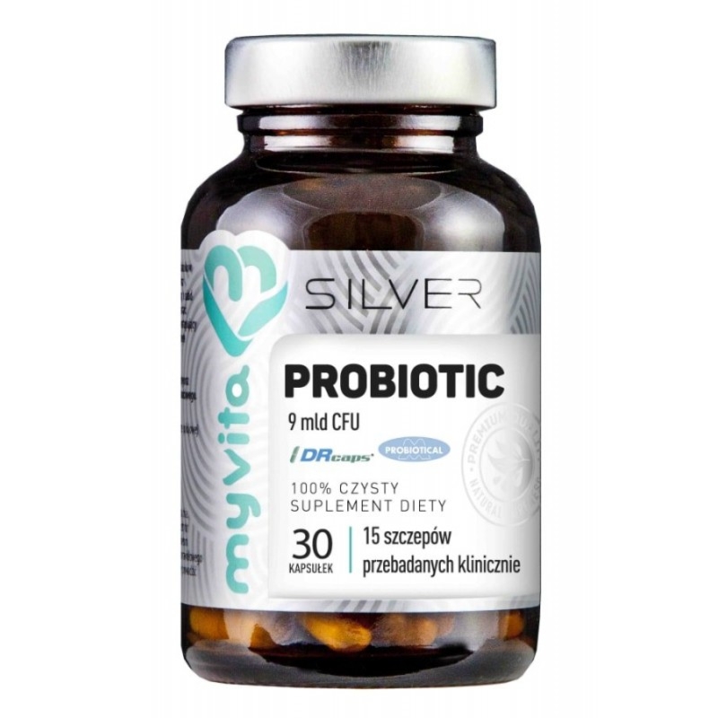 Myvita Silver Pure 100% probiotyk 9 mld 30 kaps