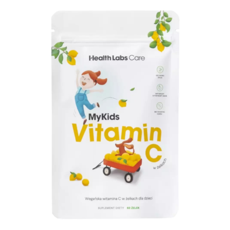 Health Labs Care MyKids witamina C dla dzieci bez cukru - żelki 60 sztuk