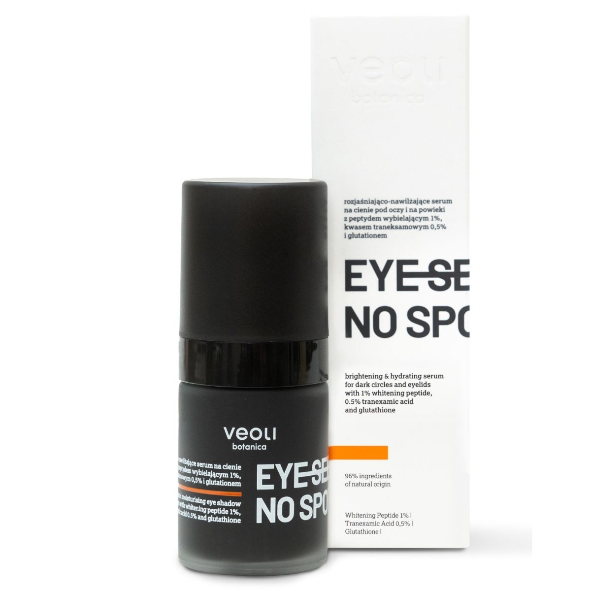 Фото - Крем і лосьйон Veoli Botanica Eye See No Spots serum na cienie pod oczy i na powieki 15 ml