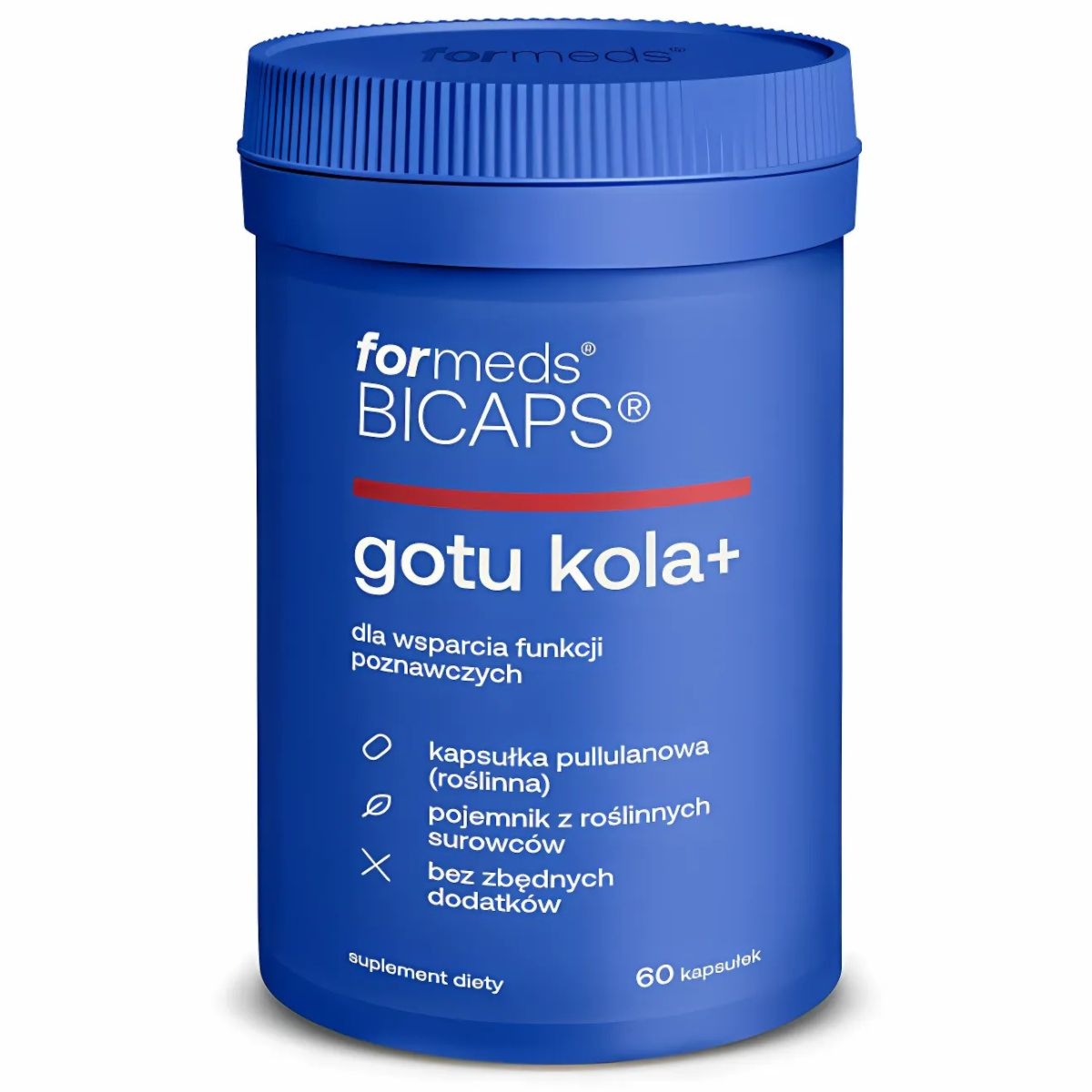 Bicaps Gotu Kola+ 60 kapsułek