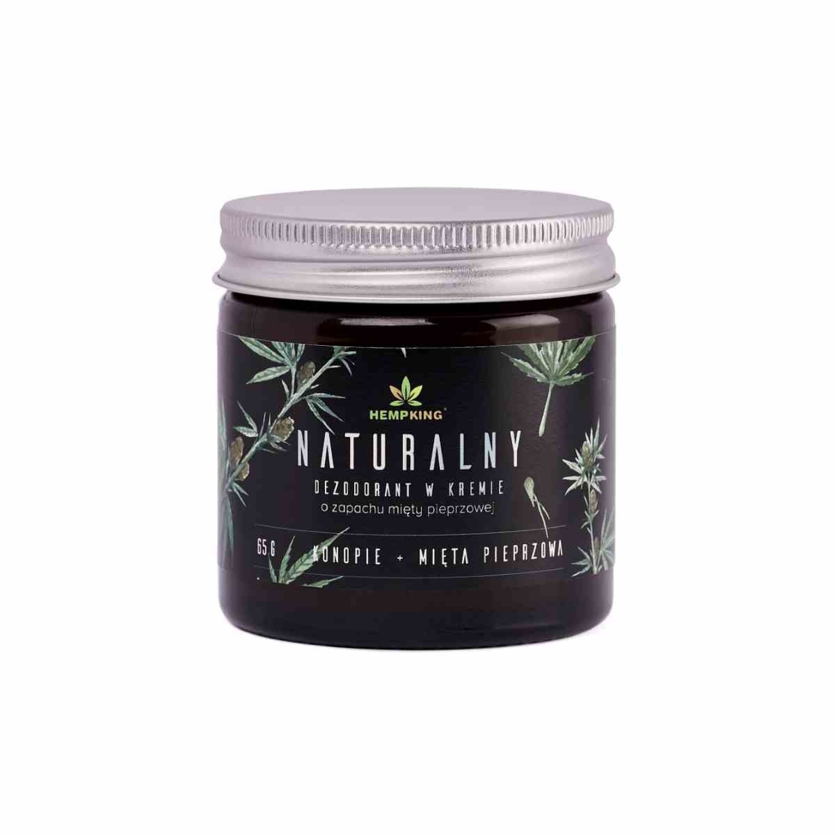 HempKing męski dezodorant w kremie z CBD - 65 g