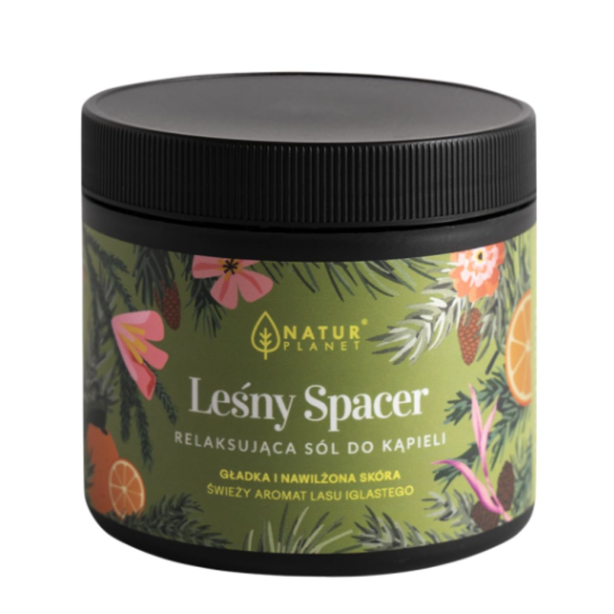 Sól do kąpieli 400 g Natur Planet Leśny Spacer - 1 opak.